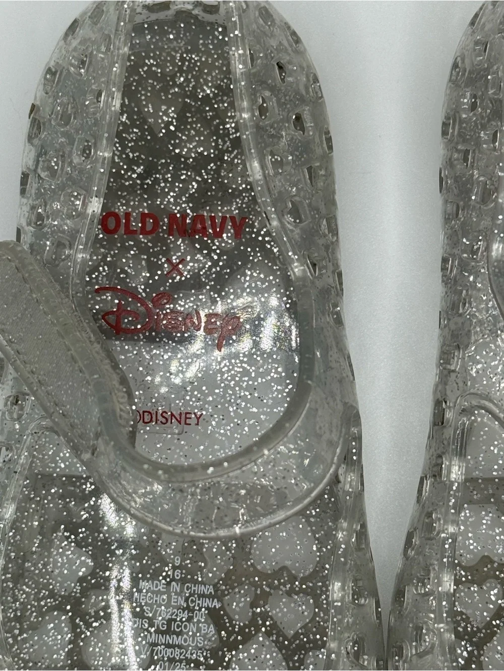 Old Navy sparkly clear